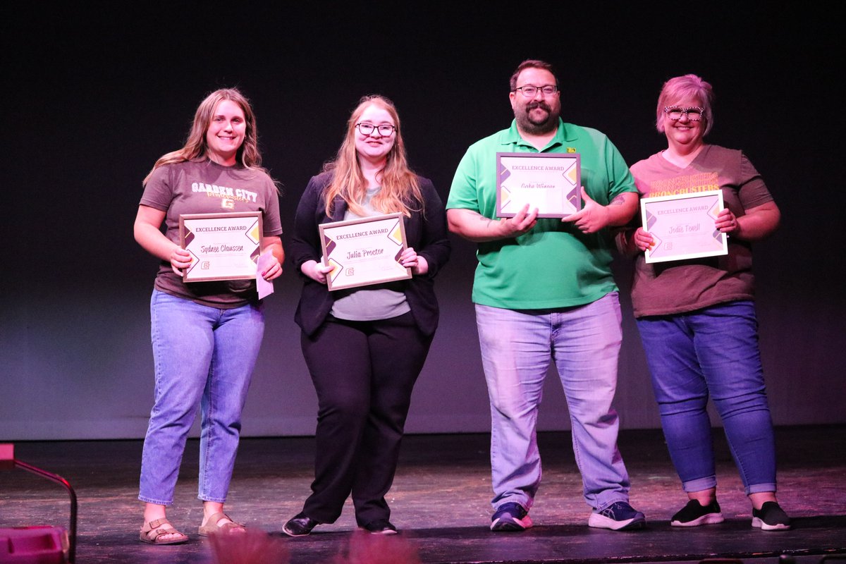 Garden City Community College is proud to announce the selection of four exemplary employees for the prestigious annual NISOD Excellence Awards. Read more: ow.ly/M5jJ50RIstw