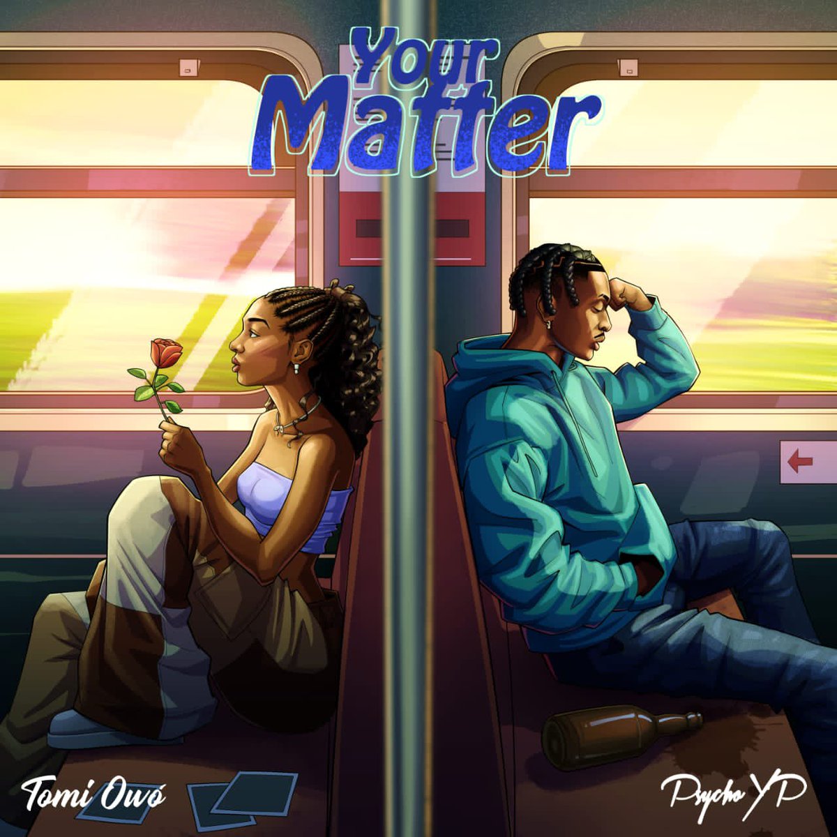 yes, it’s time!! Your Matter, my new single with @PsychoYP is out midnight! 🧚🏾🌹