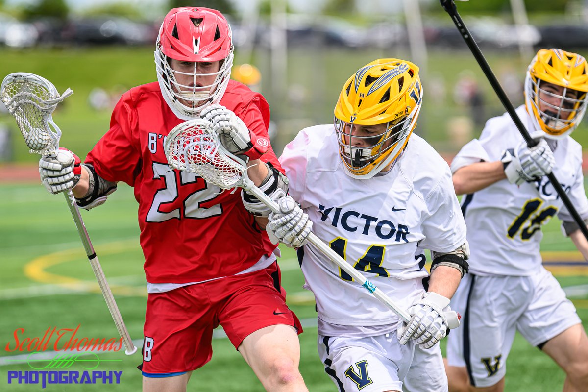 PHOTO GALLERY: @Bville_Bees @Bville_Boys_Lax at @VictorBLDevils in @NYSPHSAA #boys #lacrosse fr. 5/11/24 in #baldwinsville #victor #newyork #sports #photography Link: sthomasphotos.com/High-School-Sp…