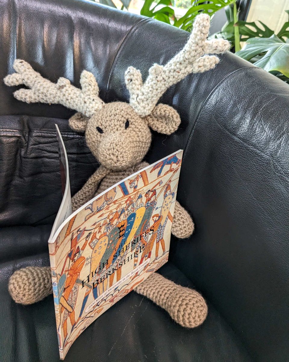 Godric decided to read the High Sheriffs of Berkshire book & discover where his name came from.
Why not pop in & purchase one for just £3.25?
See our Contact Us page for location & opening hours: royalberkshirearchives.org.uk/contact-us
#Cute #Mascot #ArchiveAnimals #Berkshire #HighSheriff