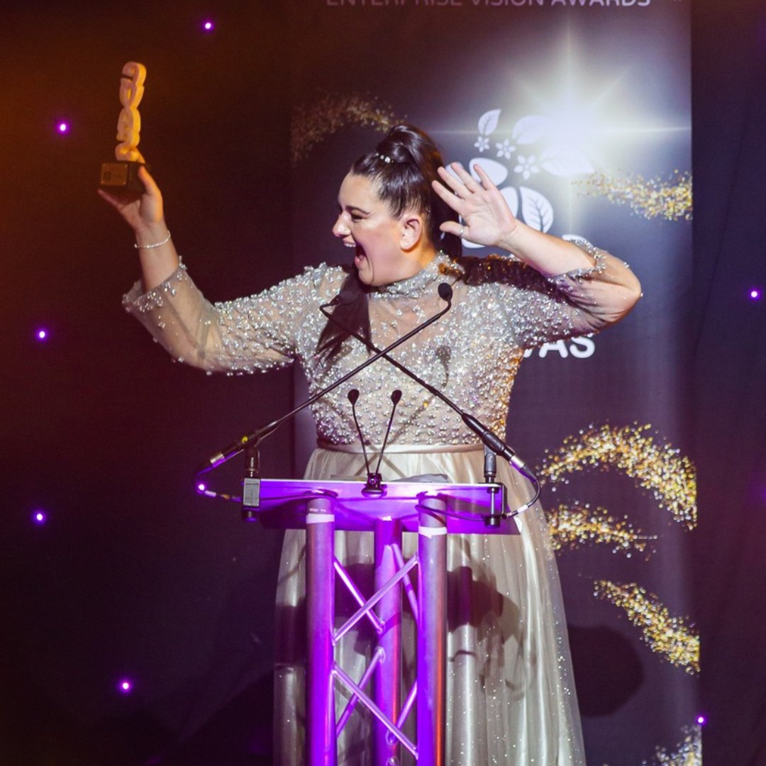 Deborah Cartlidge of the Deaf Village NW, our 2023 Enterprise Vision Awards Outstanding Achievement Winner is joining us at the #EVAS2024 Online Information Event tomorrow. Friday 17 May 10 to 11am Book now enterprisevisionawards.co.uk/events/