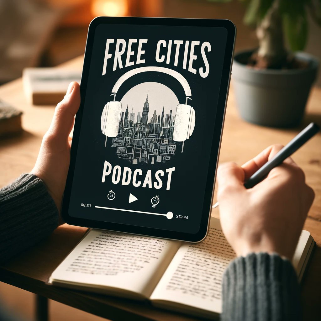📷 Ever wondered how the internet might end nation-states? In an interview on the @freecitiesfound  Podcast, I explore this idea. #DigitalNomad #Governance 1/8