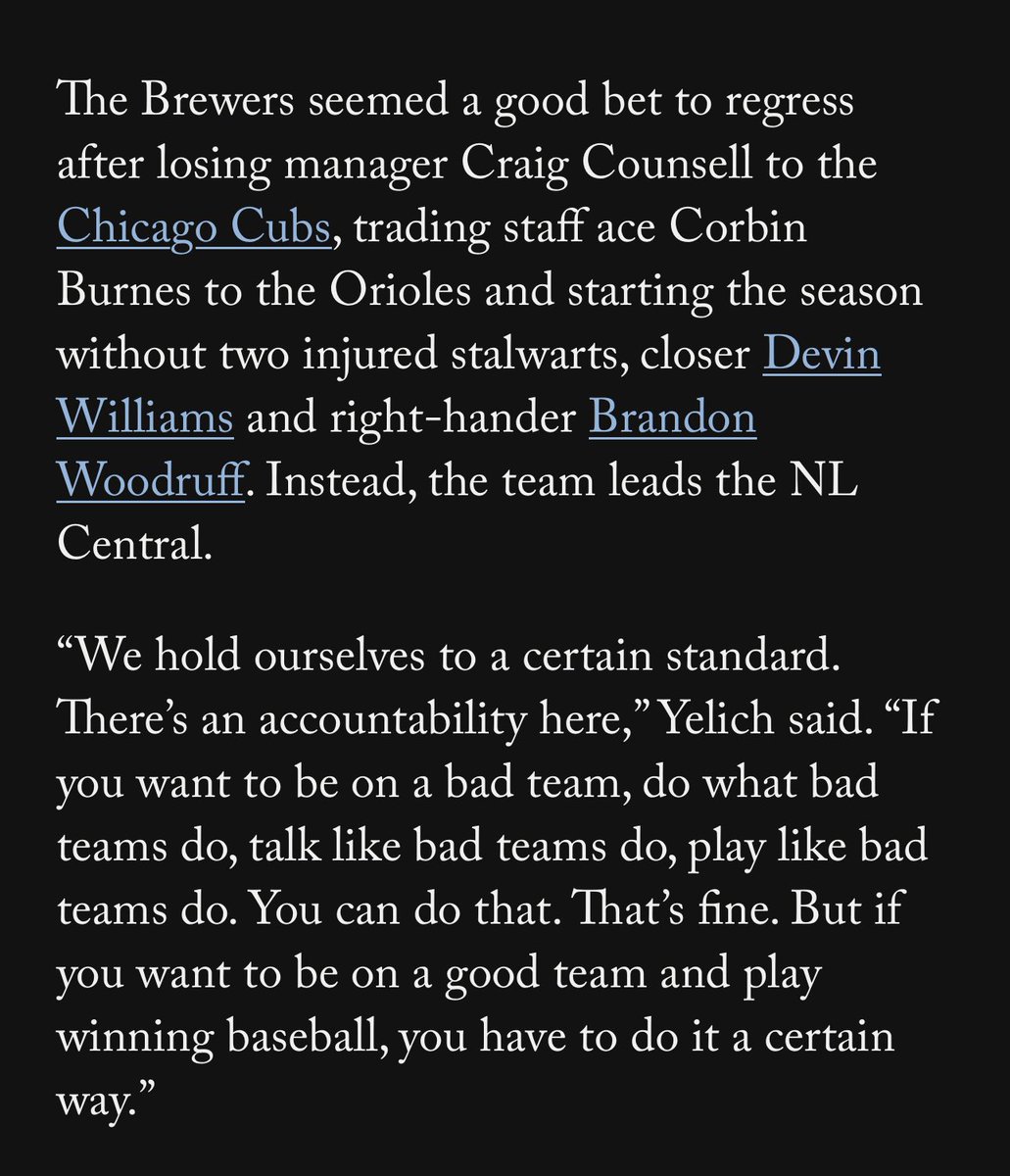 From Ken Rosenthal in The Athletic. This Yeli quote goes really hard