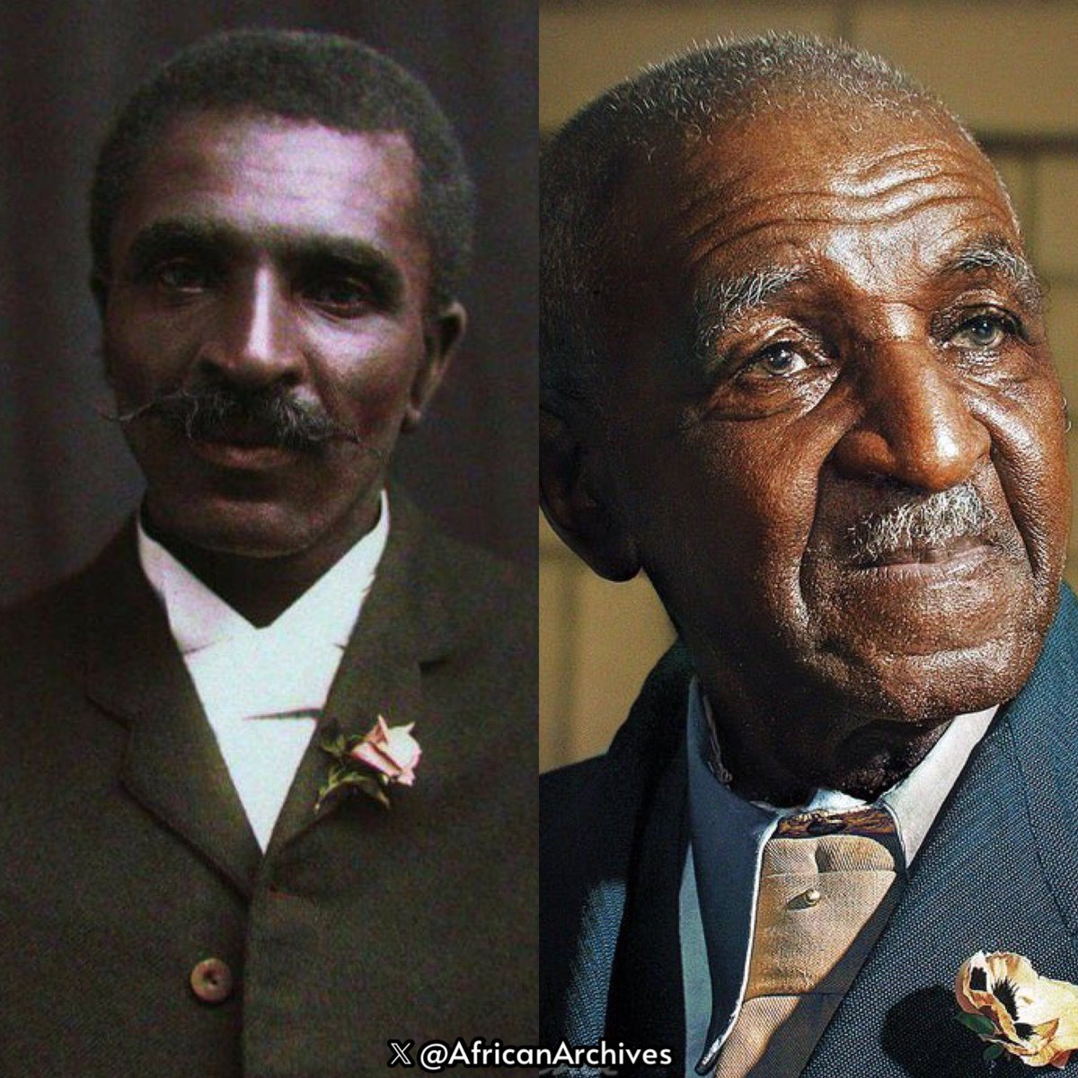 George Washington Carver had a difficult start in life. Born sometime around 1864, his father died shortly before George's birth, likely from an accident when he was out hauling wood. And only weeks after birth, slave traders kidnapped George and his mother. Rescued would not be