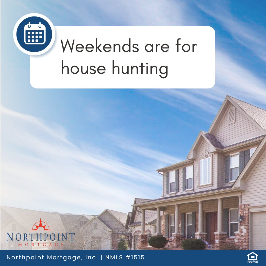 Before you hit the streets with your realtor, there's one important step you won't want to overlook: getting pre-approved for a mortgage. 
⁣With Northpoint Mortgage, you'll be one step closer to finding the perfect place to call home. 🏠💭⁣