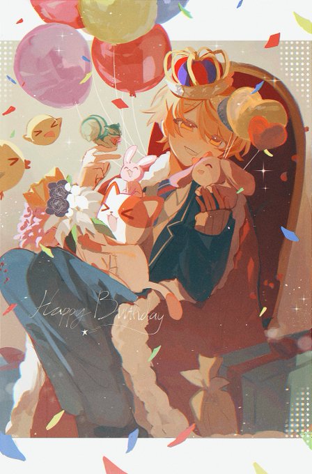 「balloon blonde hair」 illustration images(Latest)