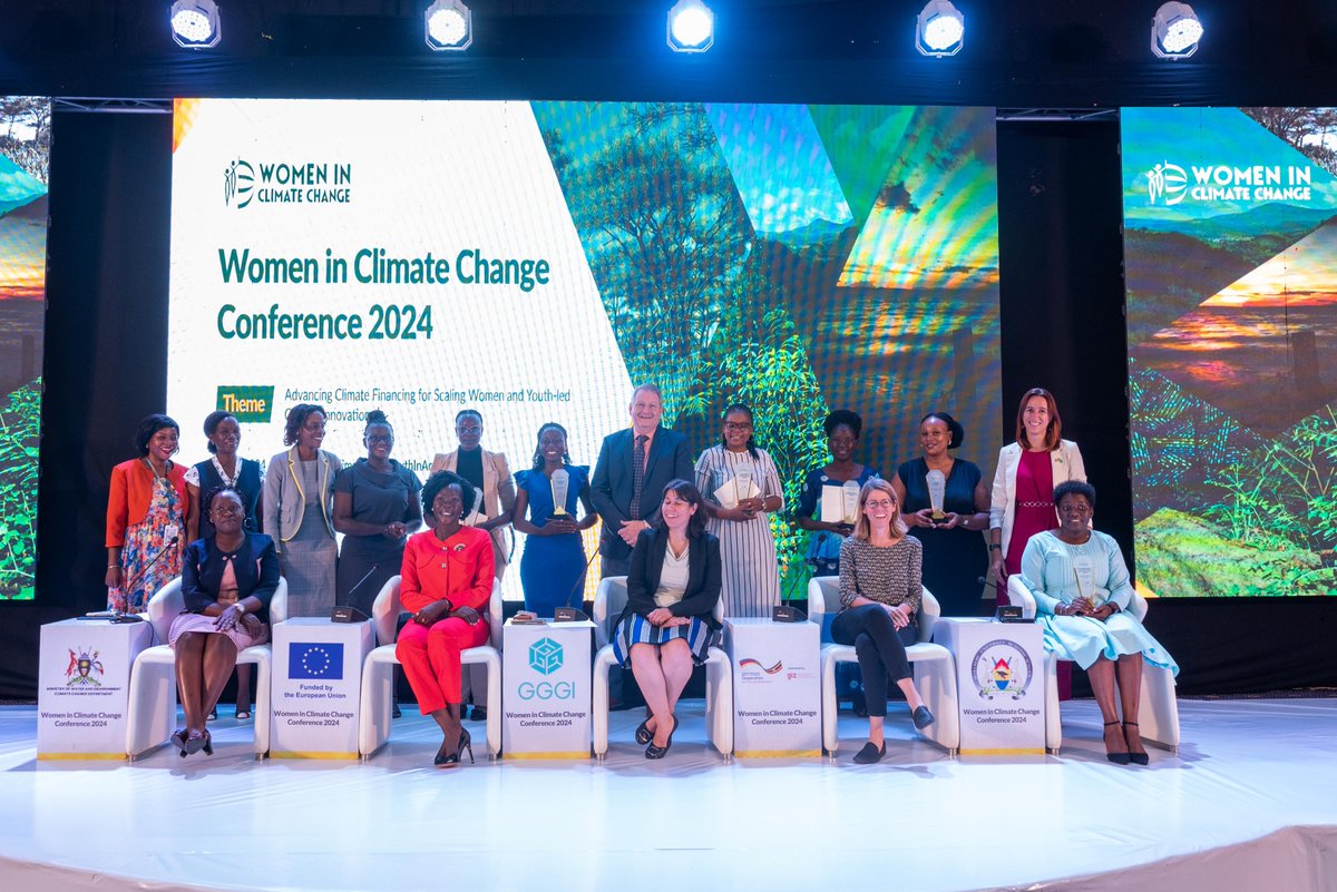 👏 Cheers to the remarkable women who have been honored at the #WiCC2024 Conference for their groundbreaking sustainable innovations and initiatives! Thank you for your invaluable contributions in shaping a sustainable future. 🌿🌿 #AwardsCeremony #WomenInClimate #YouthInAction