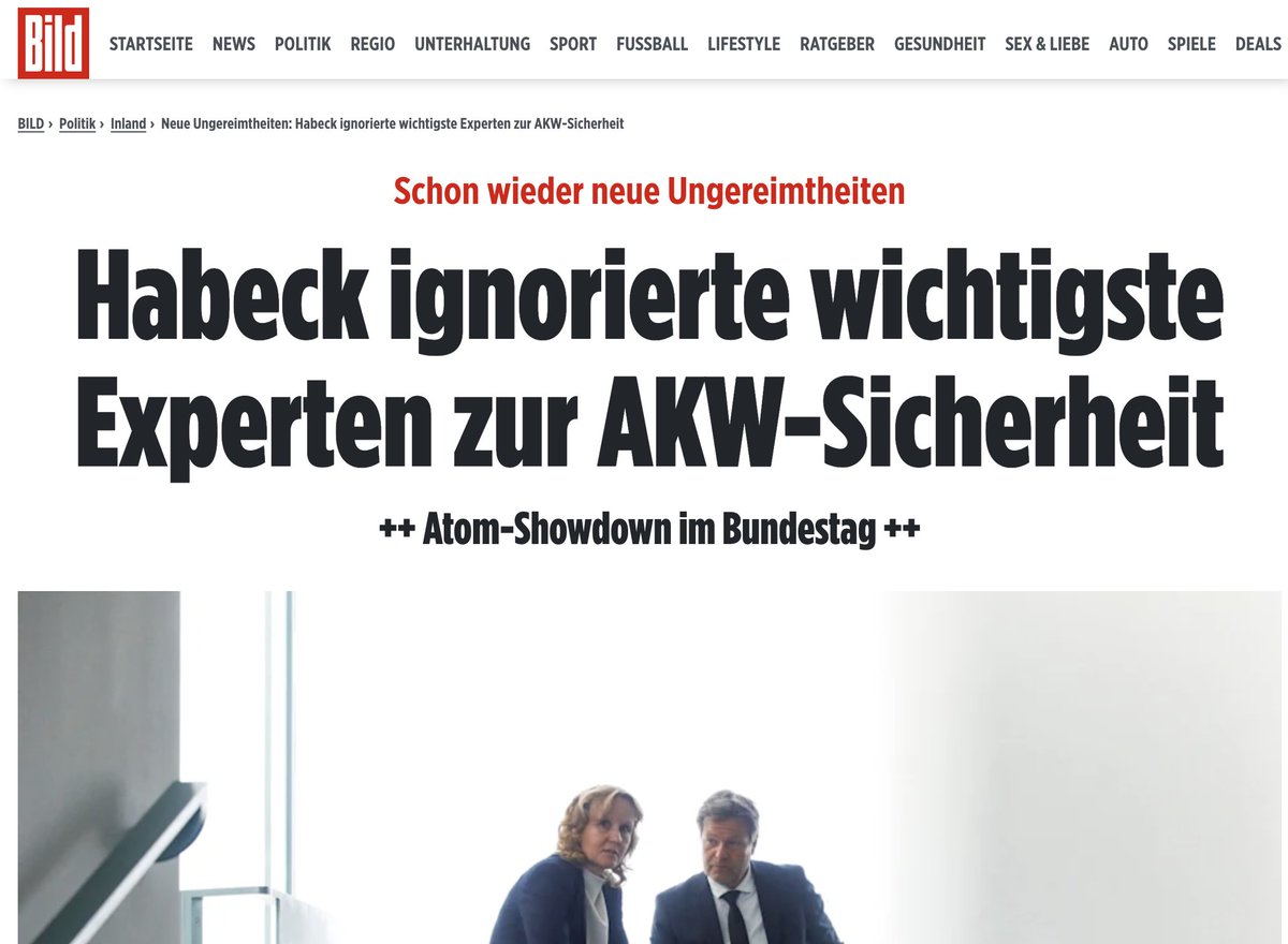 Alternative Fakten #Habeck4Kanzler bestätigt immer mehr was die Grünen tatsächlich sind: - Parawissenschaft, Fake News und Eso - alternative Wissenschaften statt solides Handwerk aufgebaut auf Naturgesetzen. Neue Ungereimtheiten: Habeck ignorierte wichtigste Experten zur