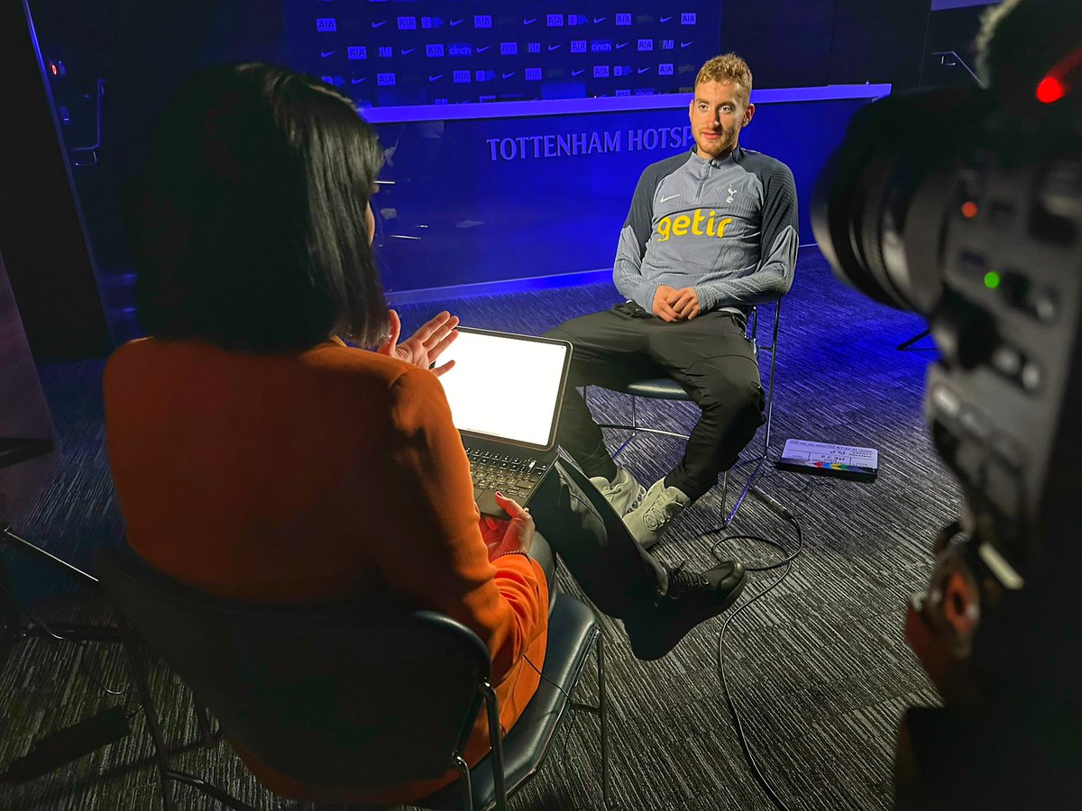 New interview with Dejan Kulusevski dropping soon… ⏳ #THFC