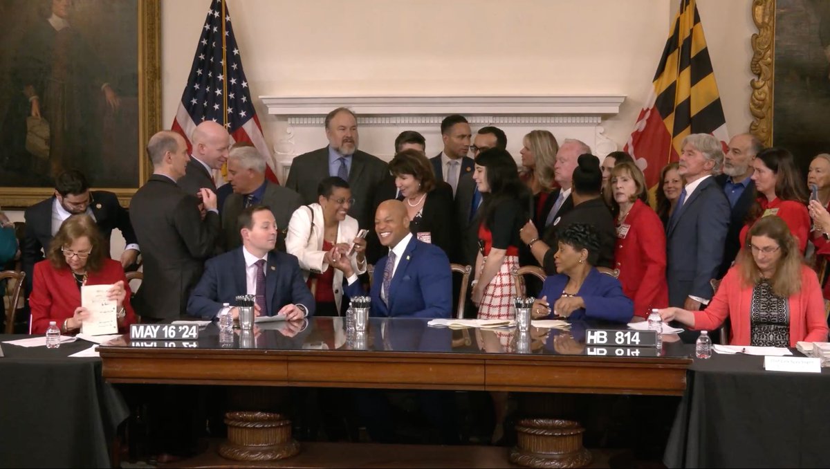 .@GovWesMoore has, sadly, signed HB814. This bill means more incarceration for kids as young as 10. HB814 will not make MD safer, it will harm our youth & push them into the system. Despite this setback, we will continue our fight for care & services for our kids, not cages.