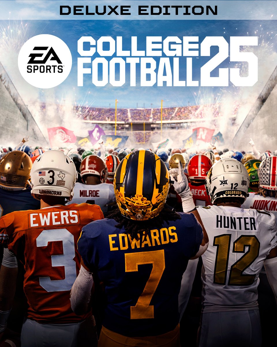 Front and center on the @EASPORTSCollege Deluxe Edition cover! Let's go Dono! #GoBlue | @DEdwards__