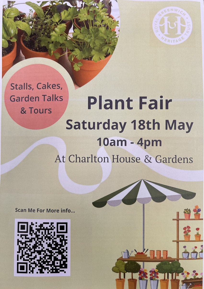 Charlton House is such a lovely space in Charlton and there is a market there this Sat May 18th, 10-4pm, see you there! #Se7 #Charlton #SaturdayMarket #LocalMarket #PlantFair #MakersMarket