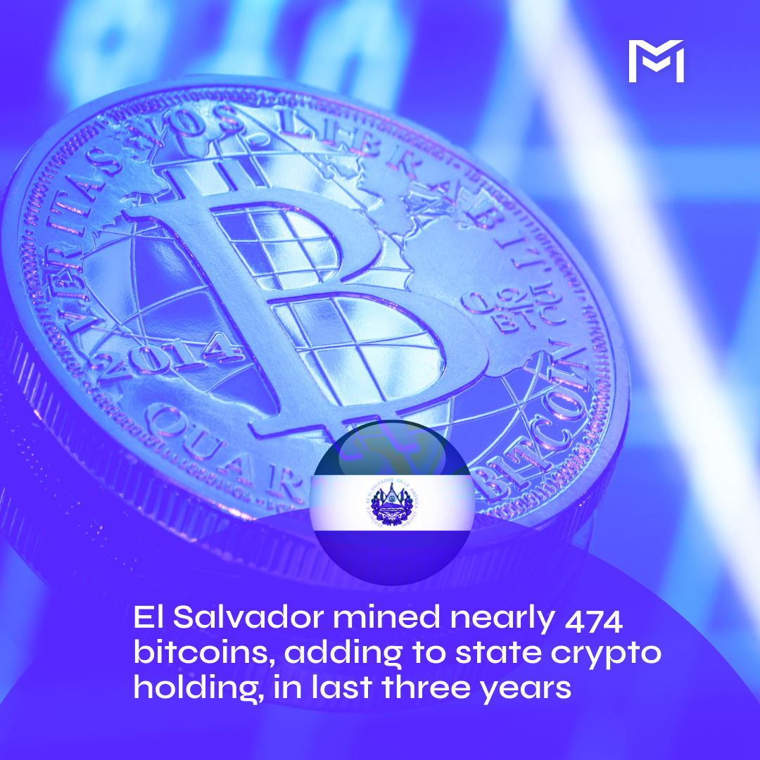 El Salvador's volcano-powered bitcoin mining operation is heating up, with nearly 474 bitcoins mined since 2021. With a total portfolio of $354 million, the country is making waves in the world of cryptocurrency. 🌋💰 #Bitcoin #ElSalvador #GeothermalEnergy