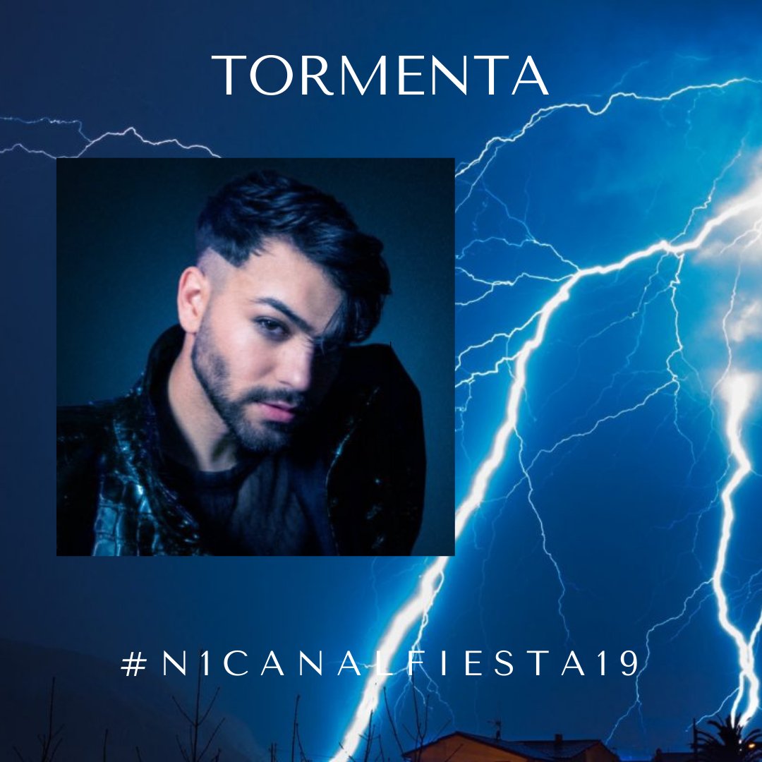 ⚡16-5-24⚡

Hilo de votos para que Tormenta de Agoney sea número 1 en @canalfiesta

Mi tema favorito para ser #N1CanalFiesta19 de @canalfiesta es #Tormenta de @Agoney 

Sigue a @canalfiesta, vota y RT