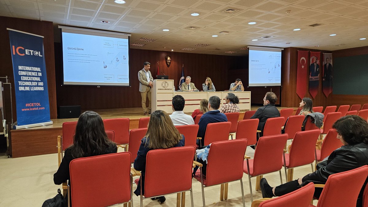 ICETOL1's tweet photo. 🎙️ ICETOL PANEL 🤗 #ICETOL24
👁️ Eğitimde Yapay Zeka: Fırsatlar, Tehditler ve Gelecek Senaryoları
@TVolkanYuzer
@sehnaz
@ykturel
@serkancankaya
📆 15-17 May 2024
ℹ️ https://t.co/3WUA0ZzbcR https://t.co/kfJLANrZkZ