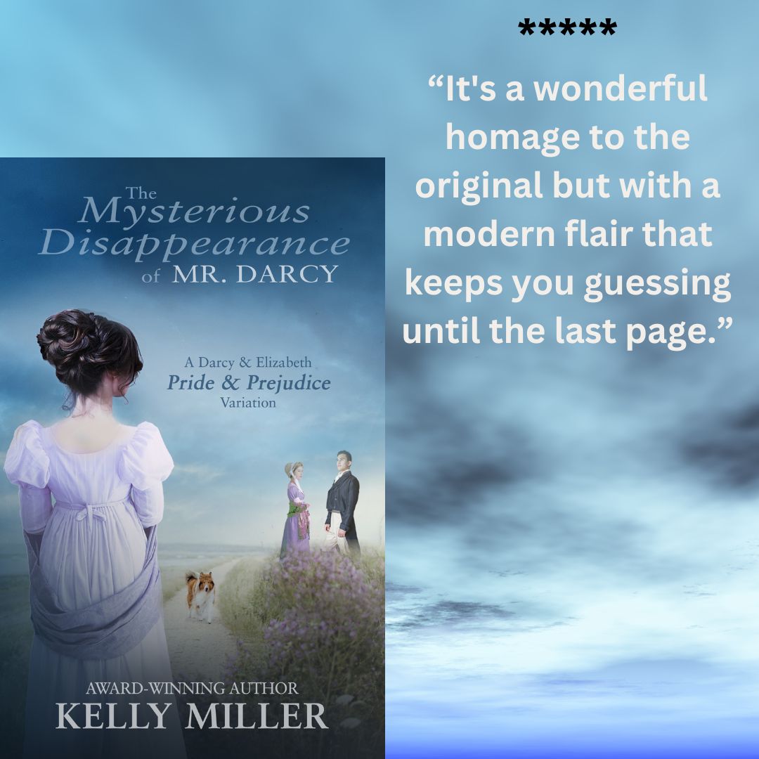 “The Mysterious Disappearance of Mr. Darcy,” a #PrideandPrejudice #Mystery #Romance! bookgoodies.com/a/B0CW1D8T7J Mr. Darcy is missing, Elizabeth is frantic, and rumours are swirling! On #KindleUnlimited! #BooksWorthReading #JaneAusten #BookTwitter #RegencyRomance #Bridgerton Vibes