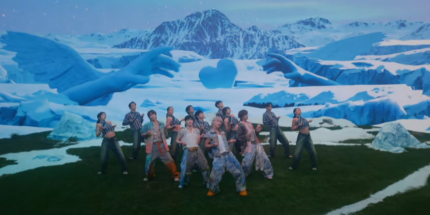 AboutMusicYT's tweet photo. SEVENTEEN releases the music video for 'Spell', out now. https://t.co/IC6Wf17hVj