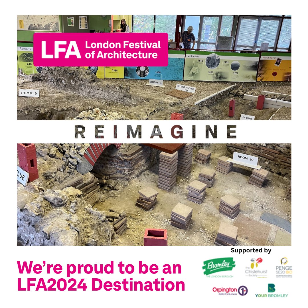 The London Festival of Architecture returns to Bromley for the twentieth anniversary in June. A programme of cultural activity and events is taking place across Bromley, with thanks to all our partners involved. bromley.gov.uk/news/article/6… #Bromley #LFA2024 #LFAat20