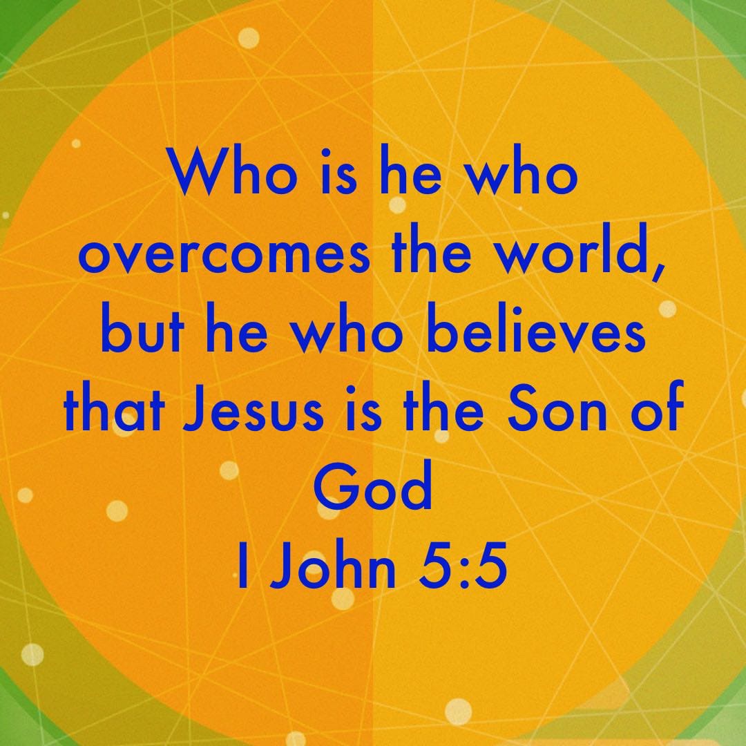 #Overcome #Jesus #Believe #SonOfGod #God #World