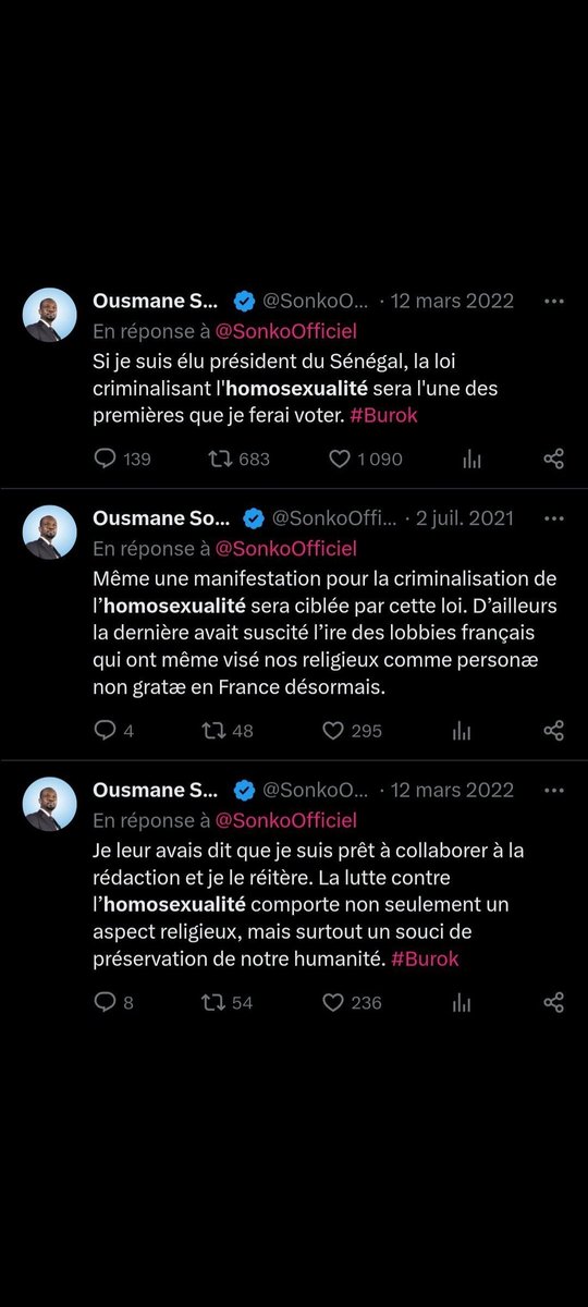 @mbompard @PastefOfficiel @SonkoOfficiel La criminalisation de l'homosexualité est une 'grande source d'inspiration' pour @mbompard @JLMelenchon et #LFI ! 
#HOMOPHOBES