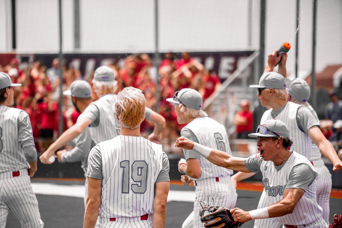 Regional Quarterfinals Game 1 (Be ready for weather updates) 5:00pm at DBU Horner Ballpark @MartinBaseball vs. #Mustangball 🎟️ dbutickets.universitytickets.com/w/?cid=181 📷@NFHSNetwork #Onamission