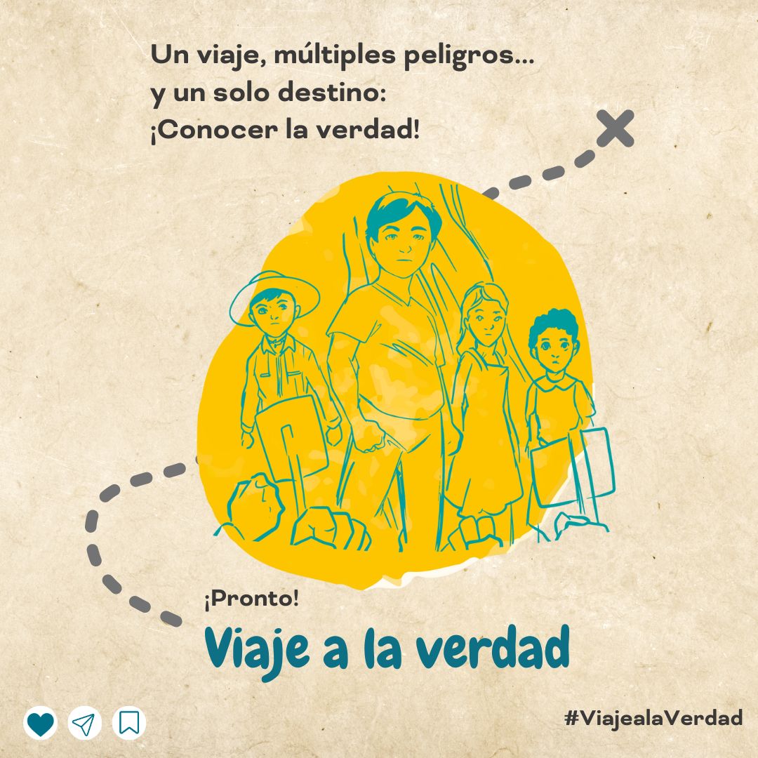 Un viaje🚀, múltiples personajes y un único destino posible: conocer la verdad. ¿Te atreves a acompañarnos? ¡Partimos muy pronto! 👇 #ViajealaVerdad