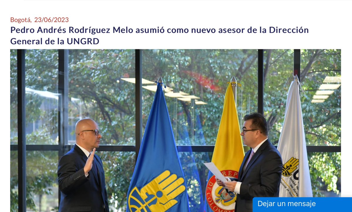 En #SigueLaW acabamos de publicar en EXCLUSIVA el nombre del eslabón perdido del escandalo de los carrotanques 🚛. Se trata del abogado Pedro Andrés Rodríguez Melo, el hombre que llevó a la <a href="/UNGRD/">UNGRD🇨🇴</a> a Luís Eduardo López Rosero el contratista que compró los 40 carrotanques y quien