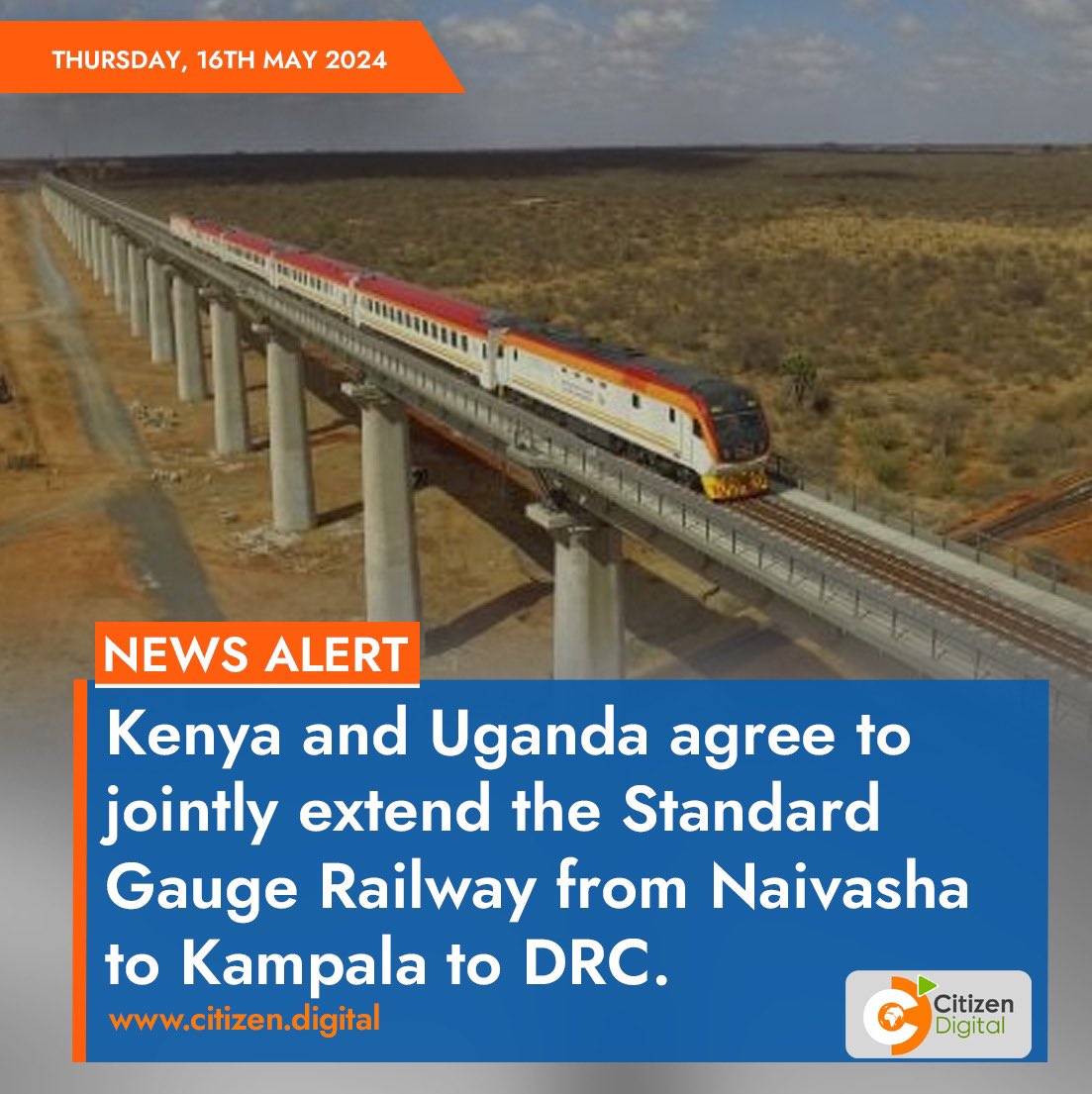 Museveni est en Visite au Kenya et aujourd’hui “Le Kenya 🇰🇪 et l'Ouganda 🇺🇬 conviennent d'étendre conjointement le chemin de fer de Naivasha 🇰🇪 à Kampala 🇺🇬 jusqu’en RDC 🇨🇩

Comment ils peuvent décider sur la RDC sans la présence ou le consentement de ses dirigeants ? 🤨