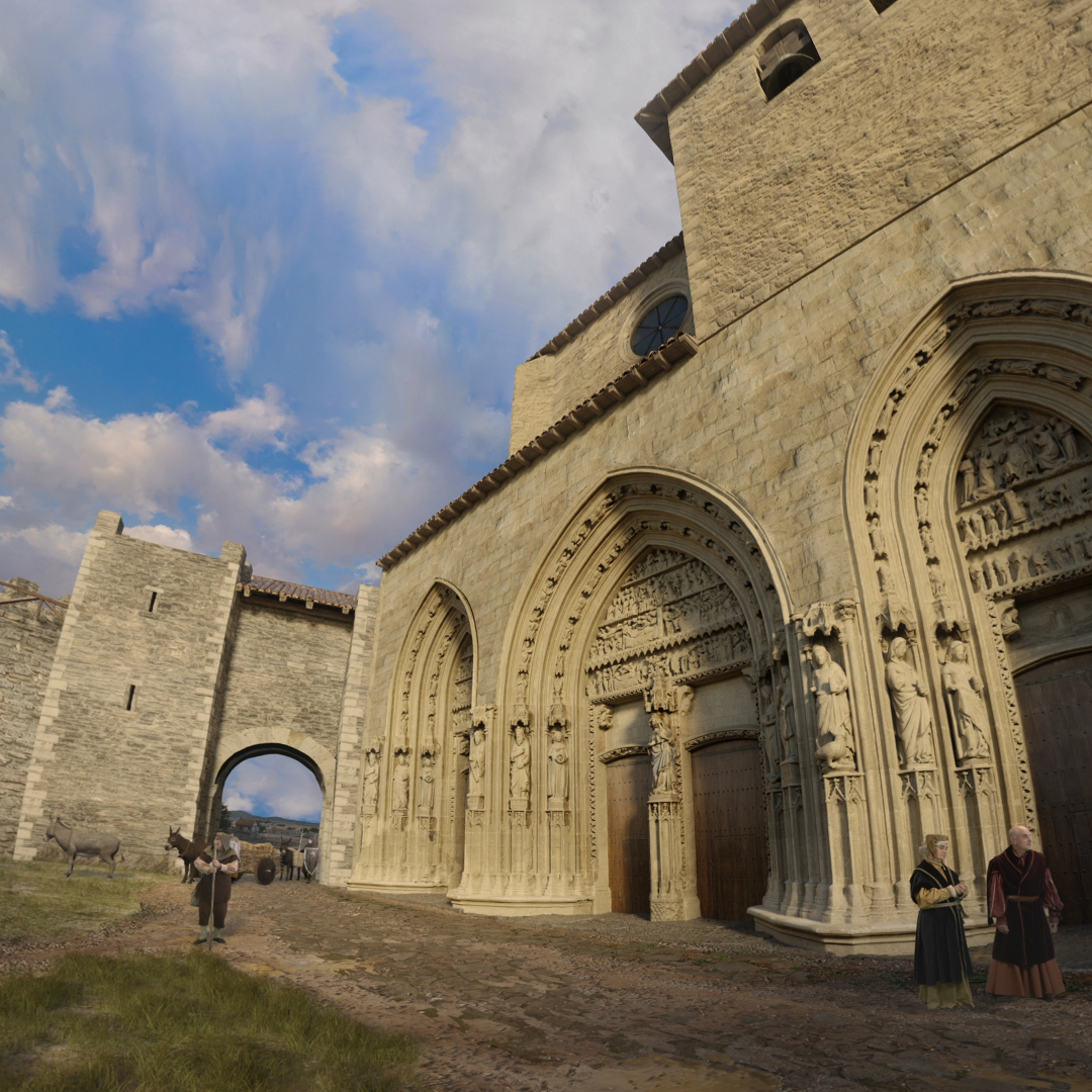 3DUbu's tweet photo. Presentamos la tercera fase de la reconstrucción virtual de Vitoria-Gasteiz en la Edad Media como parte de las rutas turísticas con realidad virtual promovidas por la Fundación catedral santa maría de vitoria.

#VirtualReality https://t.co/TzILenOzK2
