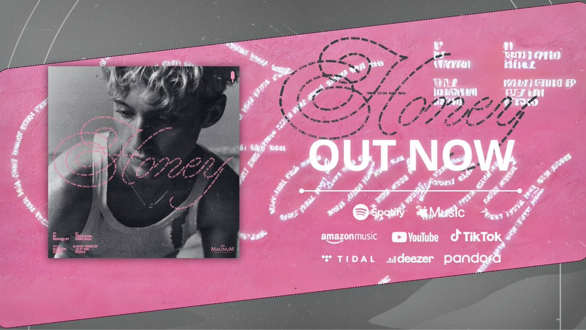 TroyeSivanChrts's tweet image. New EP &quot;Honey&quot; including 5 versions of the single by @troyesivan &amp;amp; @mura_masa_ is now available on all streaming platforms.