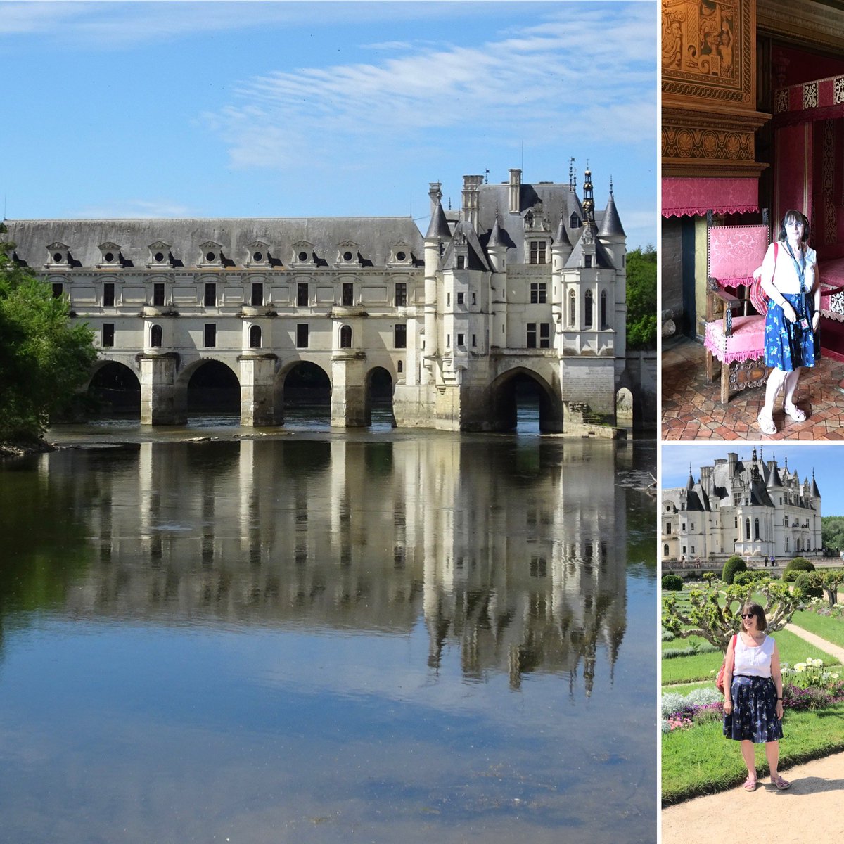 #throwbackthursday 16May 2017 Château de Chenonceau, France #reflections #travels