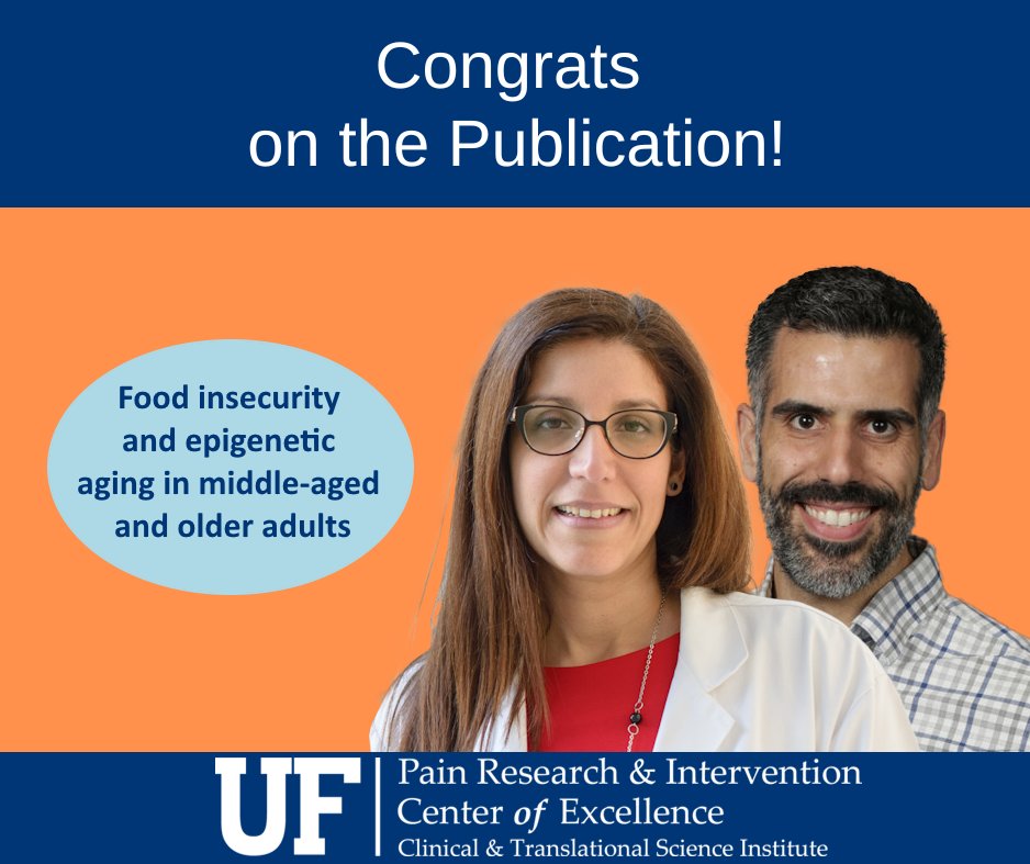 An article recently published covers the link between #foodinsecurity and epigenetic aging and highlights the importance of promoting better health outcomes as we get older!

pubmed.ncbi.nlm.nih.gov/38723585/