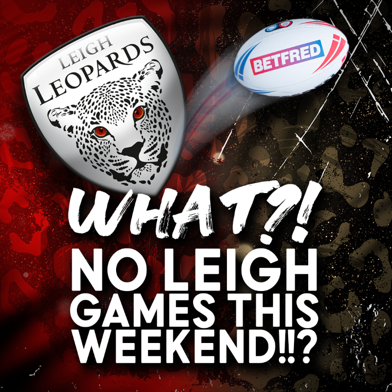 🏉𝗡𝗢 𝗚𝗔𝗠𝗘𝗦 𝗧𝗛𝗜𝗦 𝗪𝗘𝗘𝗞𝗘𝗡𝗗❌ Keep calm Leythers, but... there's no First Team game, no Reserves game and no Women's game this weekend! So, sit back, relax and watch @TheChallengeCup semi-finals on TV and we will see you all next week for @Giantsrl away!