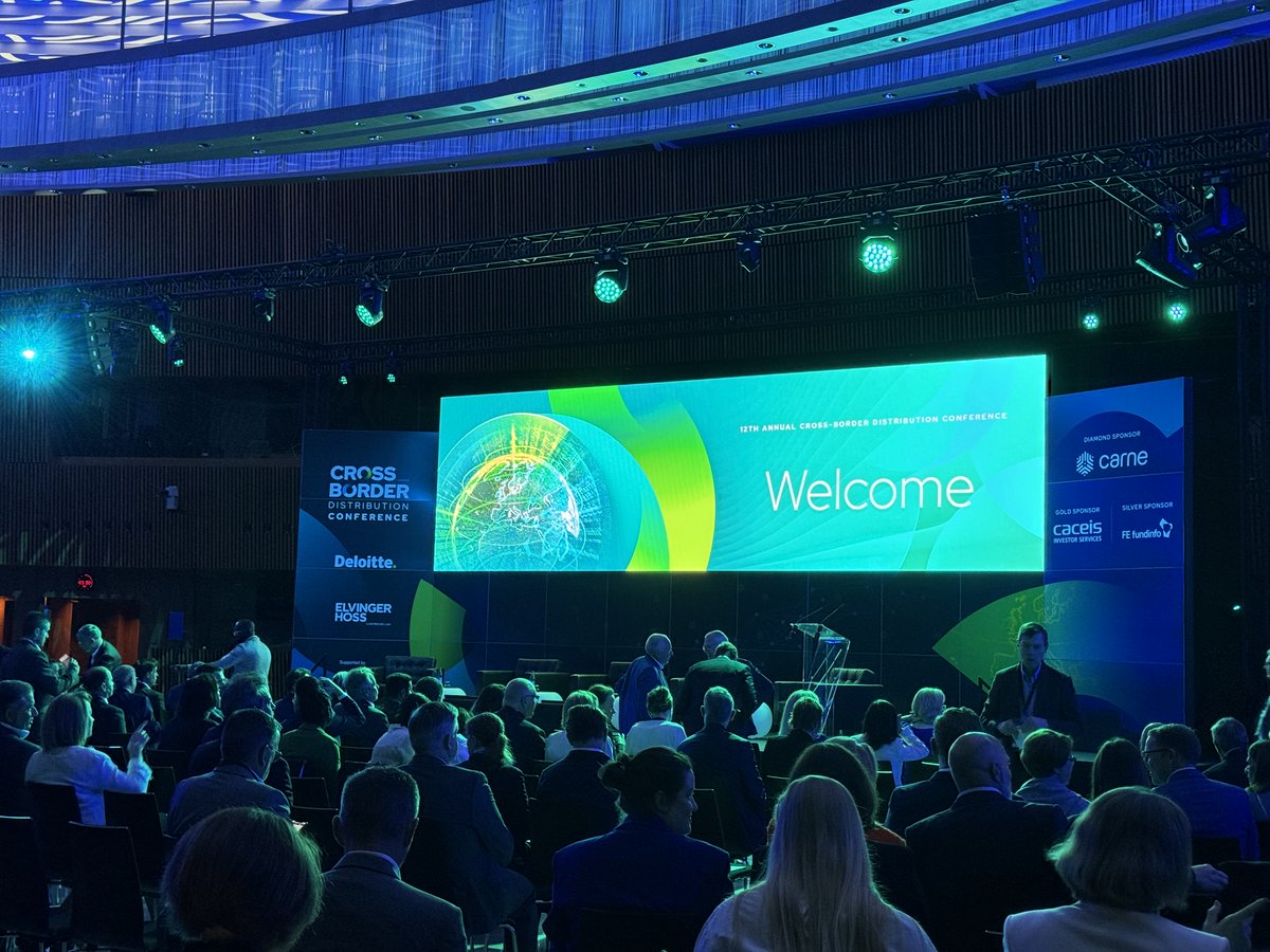 ftlive's tweet photo. @pgim The 12th Annual Cross-Border Distribution Conference has come to an end, after a day of insightful sessions exploring geopolitics, risk and security, along with fee structures, fixed income and asset allocation.
#Crossborder2024 #DeloitteLU #ElvingerHossPrussen https://t.co/fcVym4HzJO