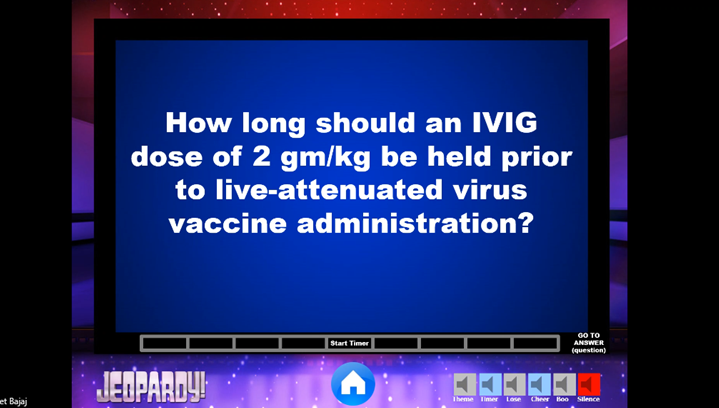 #RheumJeopardy #IVIG @UTSWRheum