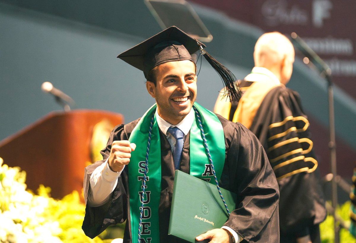 𝑪𝒐𝒏𝒈𝒓𝒂𝒕𝒔 𝑺𝒑𝒓𝒊𝒏𝒈 𝑮𝒓𝒂𝒅𝒔! Marshall Athletics celebrated 75 student-athletes receiving their degrees following the completion of the Spring 2024 semester! 🔗: bit.ly/HerdSpringGrads #WeAreMarshall // #TheHerdWay