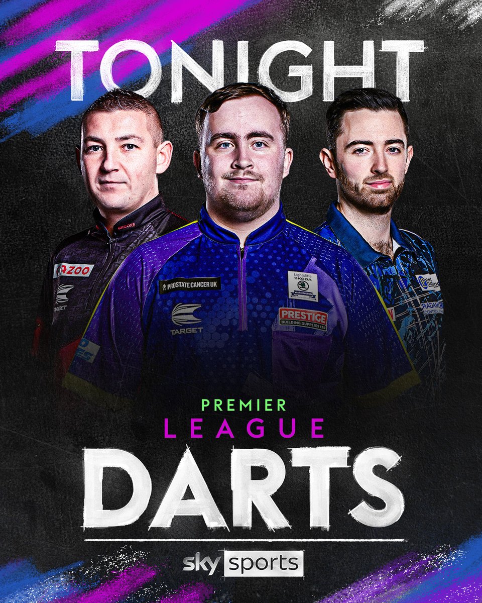 We're getting ready for our final night on the road in the Premier League Darts 🎯 Who are you backing in Sheffield? 🤔