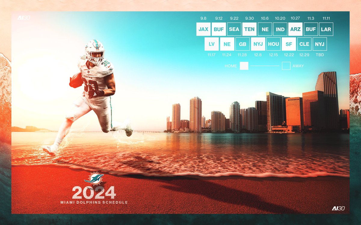 Another opportunity to relentlessly chase greatness is on the horizon 🌅🔜

#GoFins @MiamiDolphins