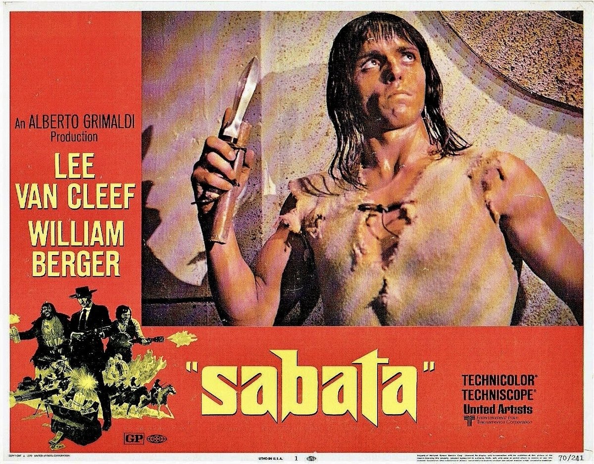 Remembering Italian actor & stuntman Aldo Canti aka Nick Jordan who was born on this day 1941. Seen here on a 'Sabata' Lobby Card Canti was reportedly linked to the Italian underworld, and was found murdered on 21st January 1990 at Rome's Villa Borghese park. #botd #aldocanti