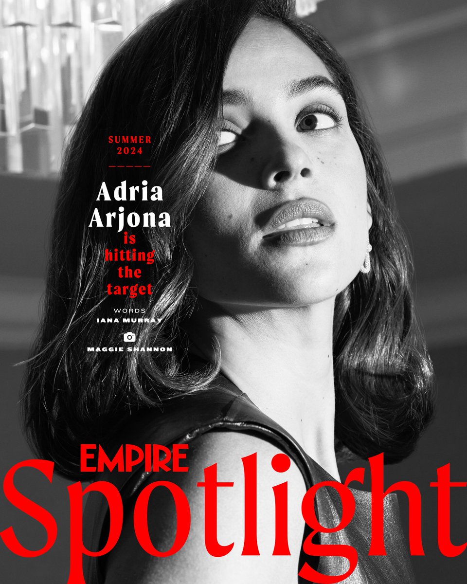 In sharp-shooting romantic thriller #HitMan, Adria Arjona is right on target. She hits the latest @empiremagazine Spotlight cover – talking first contact with Richard Linklater, the return of Andor, and making bold choices. Read the full interview: empireonline.com/movies/feature… 📸: