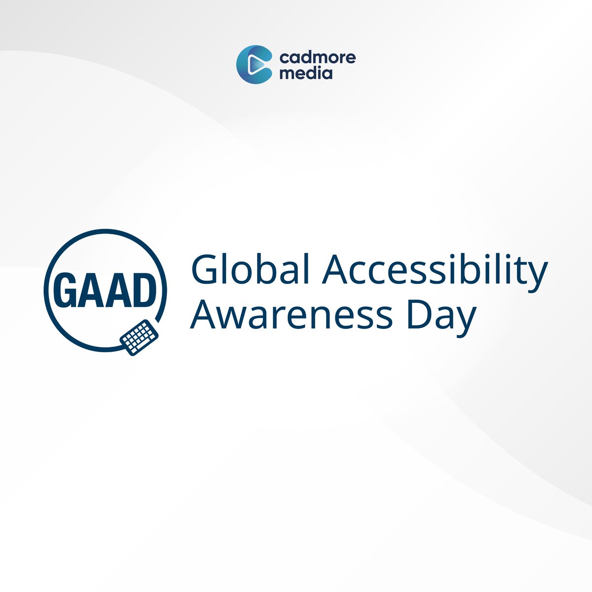 Join us celebrating #GlobalAccessibilityAwarenessDay! 
At Cadmore Media, we're dedicated to fostering digital inclusion for over one billion people worldwide with disabilities/impairments.

Digital accessibility ensures that everyone can independently engage with digital content.
