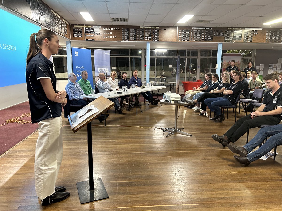 Congratulations to ⁦<a href="/Curtinagri/">Curtin Agriculture Association</a>⁩ for another OUTSTANDING networking and careers event. A full house enjoyed a tremendous evening. Generously supported by ⁦<a href="/foodagility/">Food Agility CRC</a>⁩