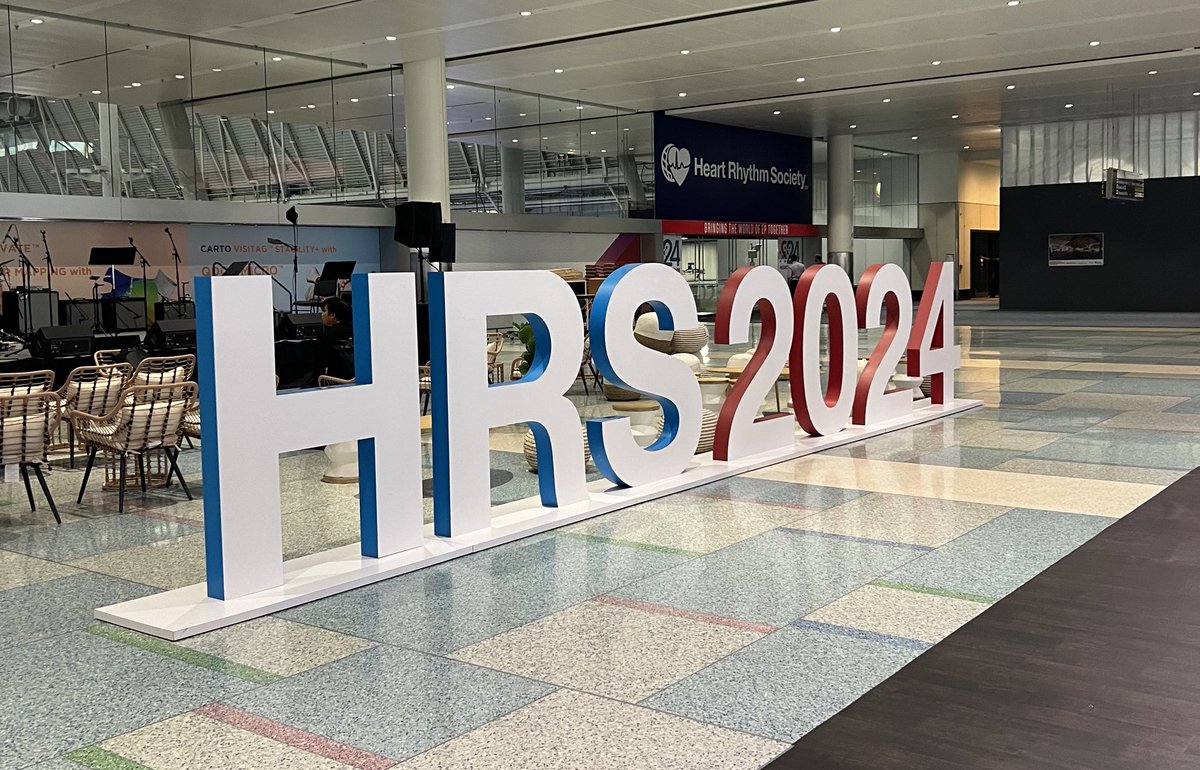 Day 1 of #HRS2024 is underway! Head to the Registration Area and pick up your name badge today to beat the Friday crowds. 

#EPeeps #MedEd #Boston #CardioTwitter #EPTwitter