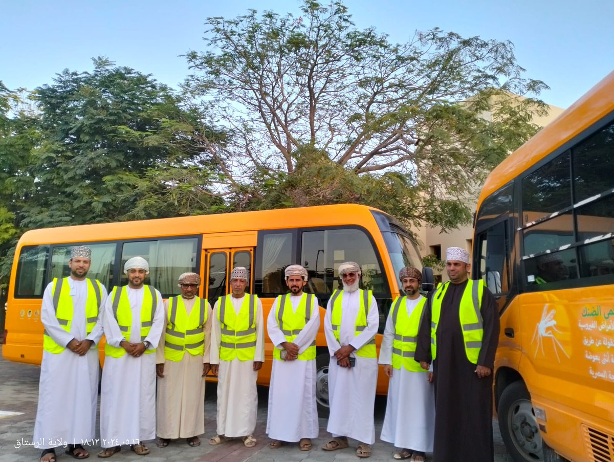 تدشين الحافلات التوعوية لتوعية المجتمع ببعوضة الزاعجة المصرية <a href="/RusFan/">مجلس جماهير الرستاق</a>