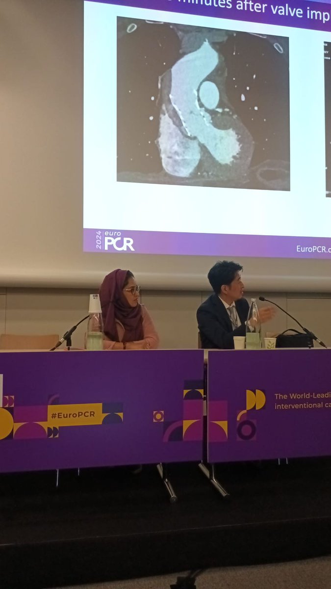 Dr Hind Alosaimi @HindAlosaimi_ Co-Chair the TAVI complications session at Europcr 2024 @SACIS_KSA supporting our #WIC @mirvatalasnag @dr_nouf81 @DrShereen_ @rashaalbawardy