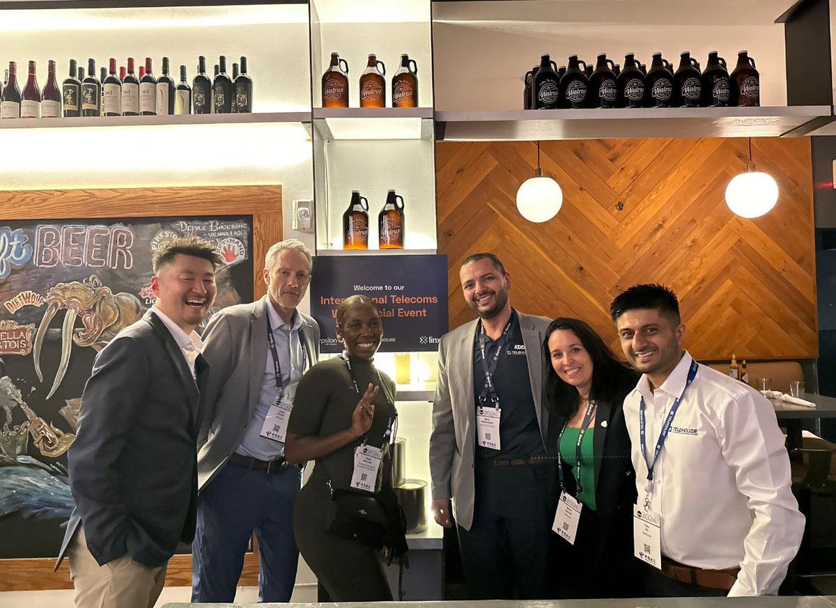 Thank you to everyone who joined us last night at our #ITW2024 networking event with partners @LINX_Network and @Epsilontel! 🎉 Here's to day 2 at @ITW_Telecoms! #keepingtheworldconnected