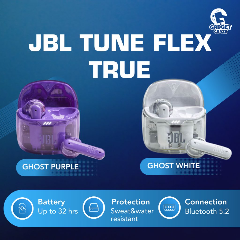 Forget basic black or purple; These are no ordinary headphones 😍

📍Active Noise Cancelling
📍JBL Pure Bass Sound
📍Bluetooth 5.2 wireless technology

📱gadgetcraze.ug

#GadgetCraze #JBL #JBLTech #JBLTuneFlex #WirelessEarbuds #NoiseCancelling #FashionTech
