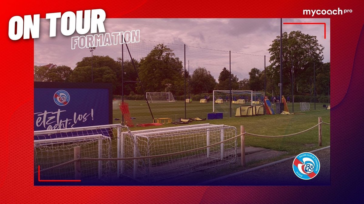 ON TOUR !🧳
<a href="/RCSA/">Racing Club de Strasbourg Alsace</a> ⚽️⚽️
Aujourd'hui nous avons fait le déplacement jusqu'à Strasbourg afin d’échanger avec les différents staffs de l’équipe professionnelle et du centre de formation.🫣😉