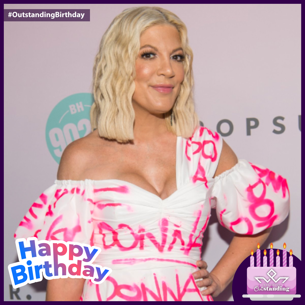 📷#HappyBirthday, #ToriSpelling!!!📷
Actriz estadounidense conocida por su papel de Donna Martin en la serie de adolescentes de los años 1990 '#BeverlyHills90210'.

#OutstandingBirthday #OutstandingGirl