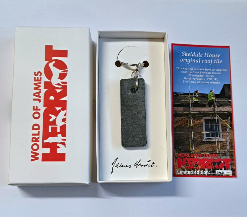Your opportunity to own a piece of 'Herriot History'! The first online batch sold out in 24hrs!!! bit.ly/4dJyH79  More coming soon... follow us on facebook for more updates. 🧐

#limitededition #jamesherriot #keyrings #worldofjamesherriot #herriotcountry #gifts #giftshop